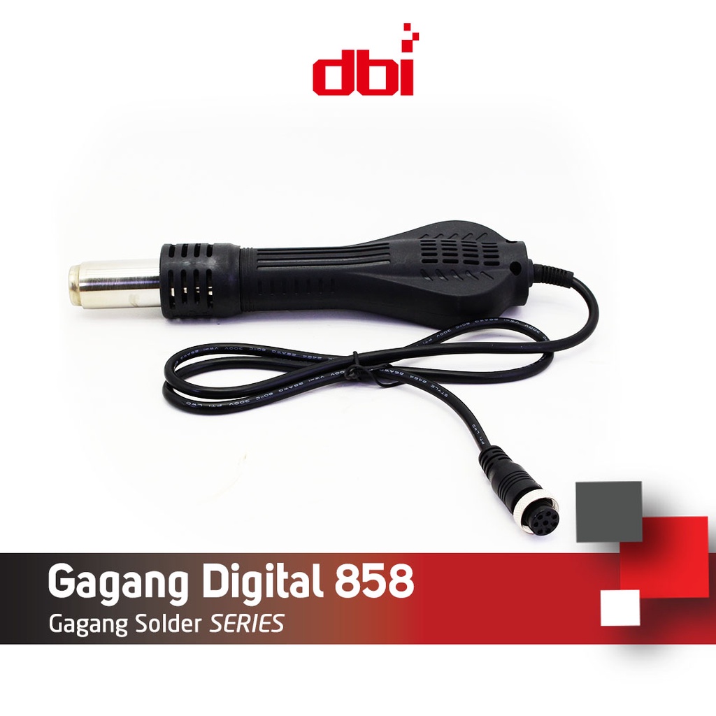 Gagang Blower - Solder Uap Digital 858 CELLKIT