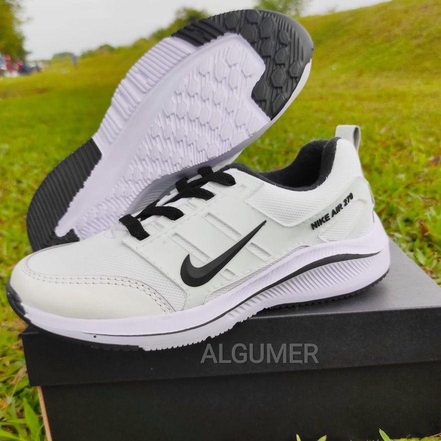 SEPATU PRIA DAN WANITA NIK AIR270 PUTIH WHITE ,SEPATU SANTAI COUPLE , SEPATU OLAHRAGA , SEPATU KERJA, SEPATU SEKOLAH , SEPATU HITAM , SEPATU NAVY , SEPATU FULL BLACK , SEPATU LARI , SEPATU SENAM , SEPATU GOES , SEPATU GYM , SNEAKERS PRIA DAN WANITA