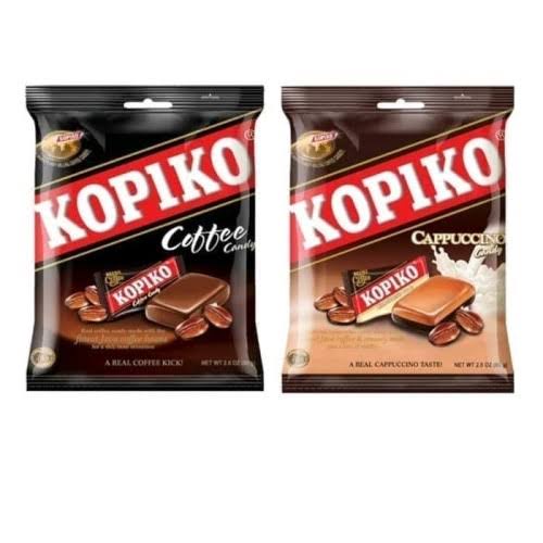 Permen Kopiko Coffee shot  cappucino dan coffee zak (50 butir ) permen enak dan murah