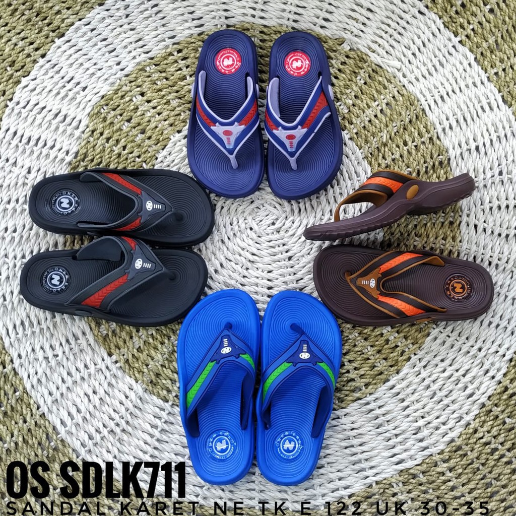 JURAGANTAS - SANDAL ANAK NEW ERA TANGGUNG COWOK UK 30-35 TERMURAH [COD]