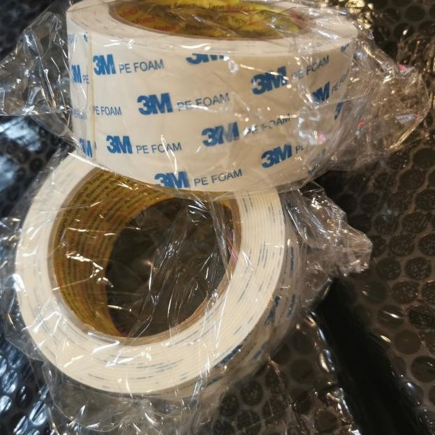 

♩ Double tape 3m pe foam busa putih 48mm x 4m Perekat White dobel tip ♧