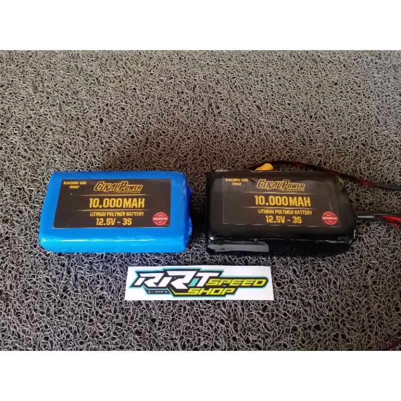 CIKAL POWER BATTERY BATRE LITHIUM POLYMER 12.5V - 3S 5000mah - 10.000mah KARBU &amp; INJRKSI