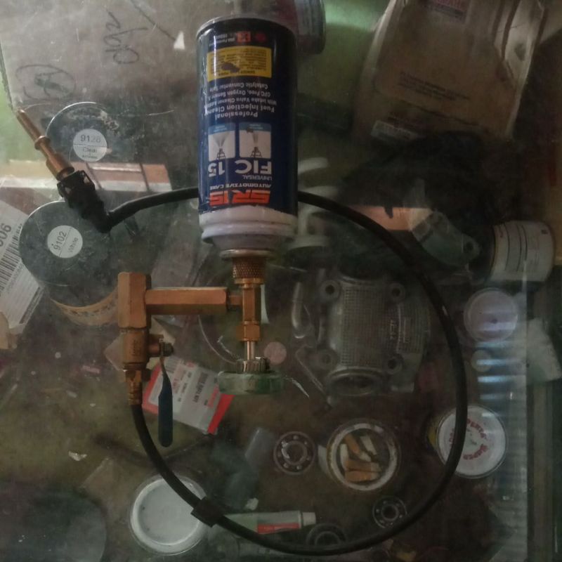 tabung infus injeksi/alat service injeksi Honda/Yamaha/Suzuki