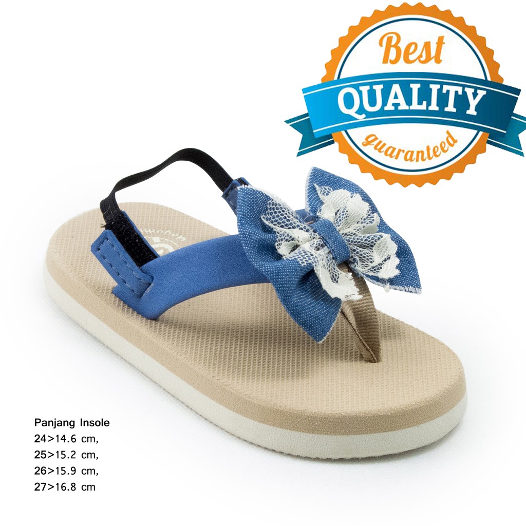  Megumi  Ribbon Girl s Sandal  In Cream Shopee Indonesia