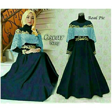 GAMIS BRUKAT BAJU MUSLIM GAUN PAKAIAN WANITA KEBAYA BATIK