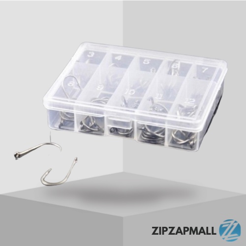 Kail Pancing Ikan Mas Nila Gabus Wader Lele Belut Set Kecil Carbon Box Lengkap Handled Fishing Hook