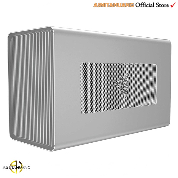 Razer Core X Aluminum External GPU Enclosure Gaming Box eGPU - Mercury White