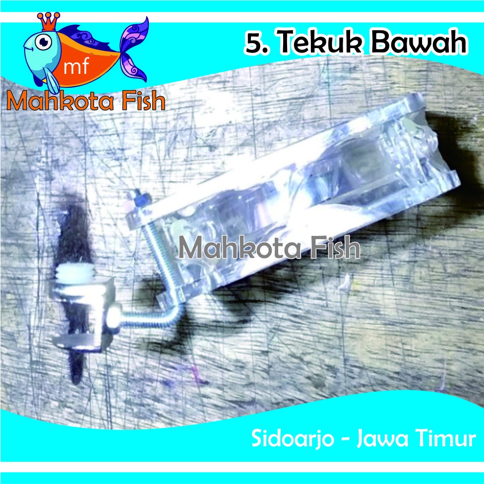 Penjepit Kipas Aquairum - Penjepit Fan Aquarium - Sandaran Kipas Aquarium - Dudukan Kipas Aquarium - Bracket Kipas Aquarium