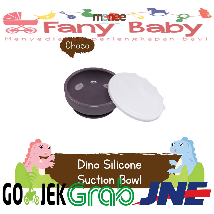 Monee Dinosaur Silicone Suction Bowl