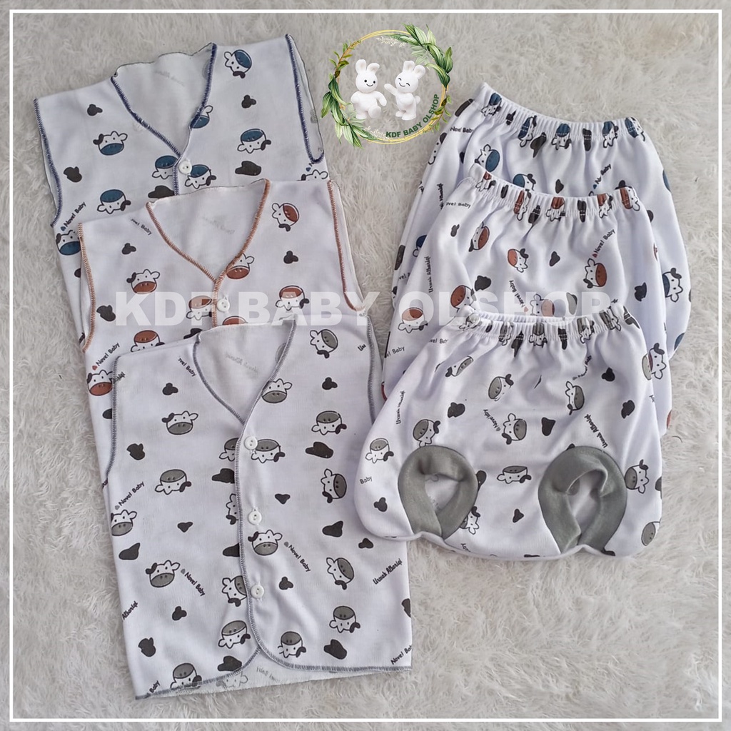 18 PCS BAJU BAYI BARU LAHIR MOTIP ANIMAL SAPI PAKET BAJU BARU LAHIR LENGKAP SETELAN BAYI LAKI LAKI PEREMPUAN SET BAYI CEWE COWO NEWBOARN