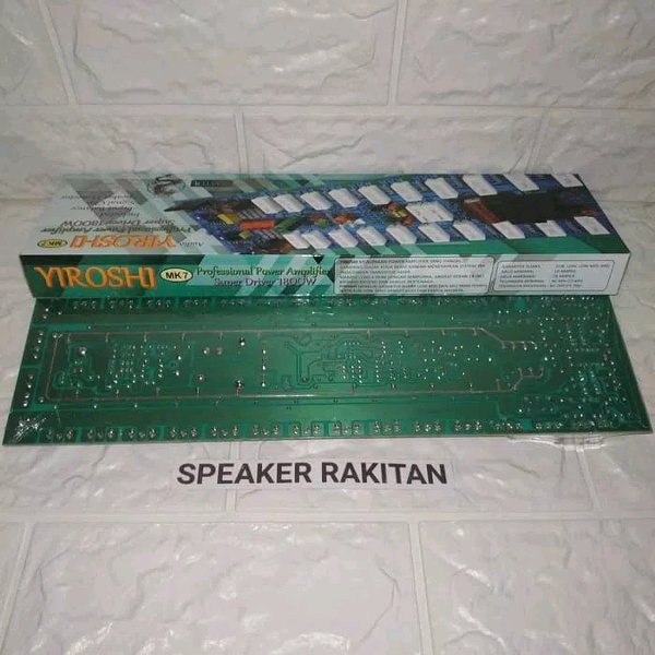 Kit power audio profesional amplifier YIROSHI MK-7 non TR 1800watt