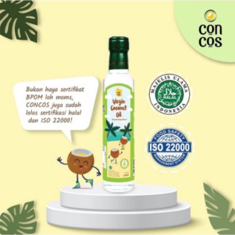 

CONCOS Virgin Coconut Oil / VCO / Minyak Kelapa Mpasi