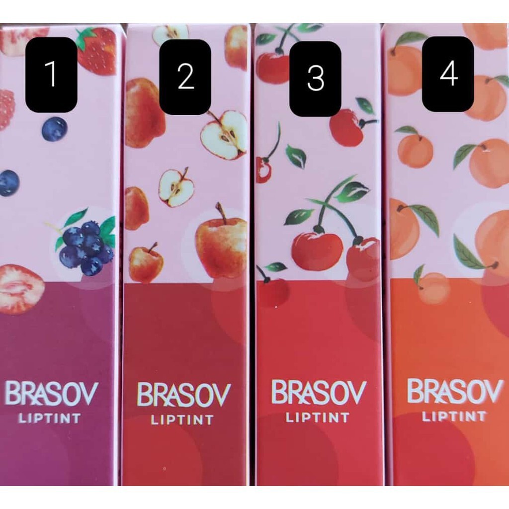 Liptint / Pewarna Bibir Brasov 5 Gram Pigmented BPOM