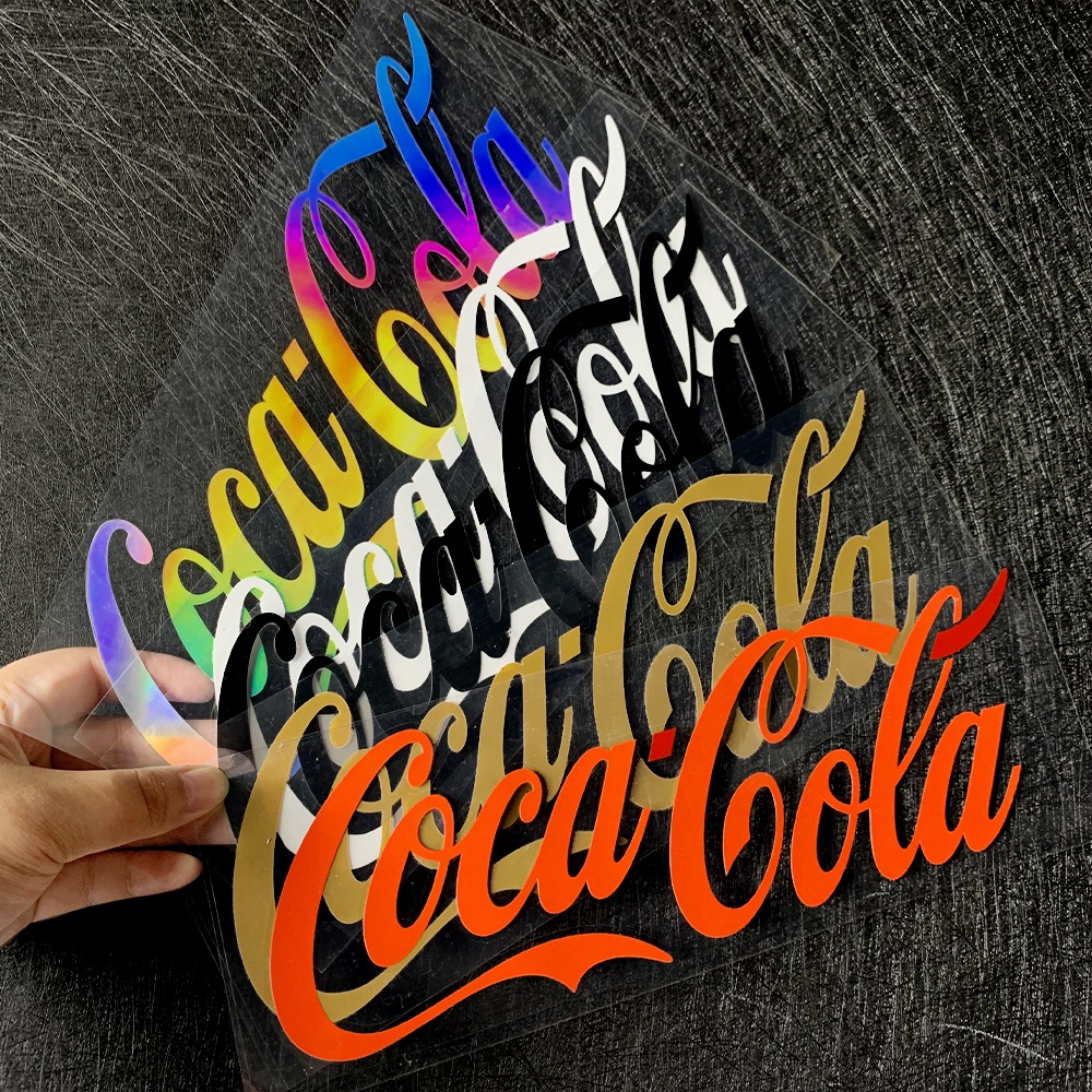 Coca-cola Logo Kreatif Mobil/Motor Hias Reflektif Stiker Universal Kendaraan Listrik Modifikasi Decal