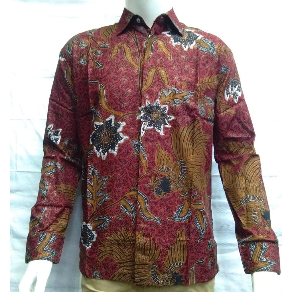 Naradha Kemeja Batik Pria Lengan Panjang ArtNe110E