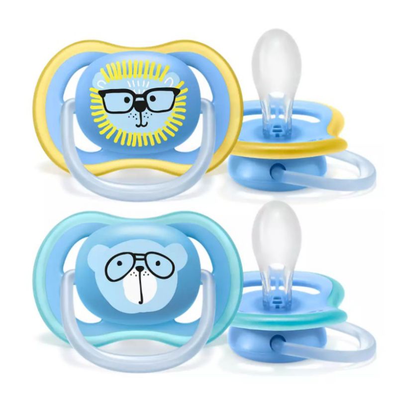 Philips Avent Baby Pacifier Ultra Air 18m 18m+ isi 2 Empeng Bayi