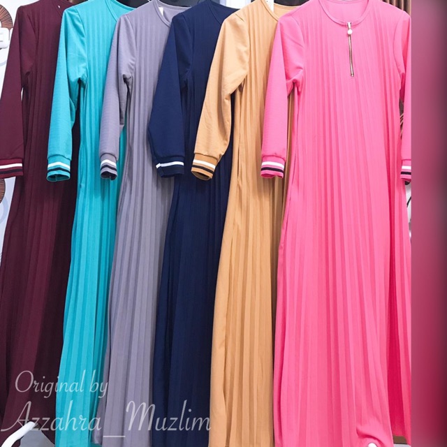 Gamis Plisket busui LD100 Fit XL Saku Kanan (1kg=3pcs) / R.13 - 128-4792