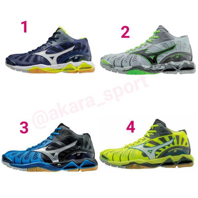 sepatu mizuno tornado x mid