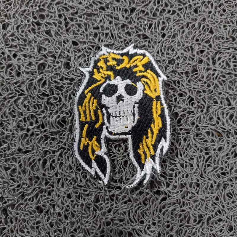 Patch bordir soekarno / anti social social club / patch hurley davidson terlaris