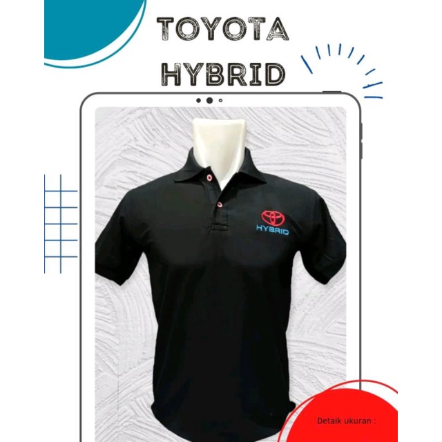 POLOSHIRT TOYOTA HYBRID