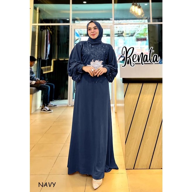 RENATA MAXI/DRESS MAXI KEKINIAN/MAXI DRESS TERBARU/MAXI DRESS MURAH/MAXI DRESS BRUKAT CANTIK