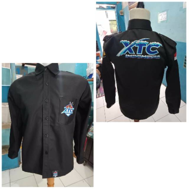 KEMEJA HITAM XTC INDONESIA (ORIGINAL)