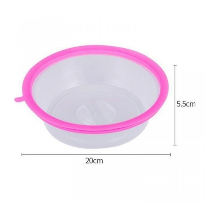 Penutup Piring Mangkok Makanan Microwave Silicone Tudung Saji Food Storage Silikon