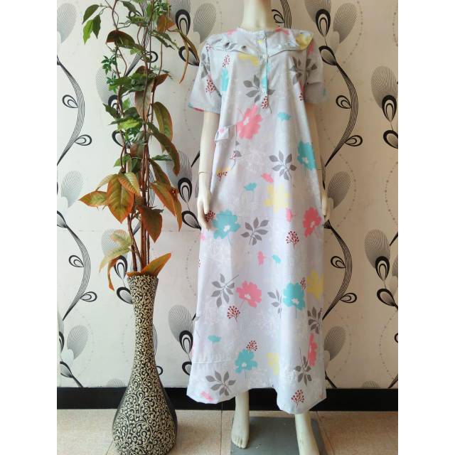 Daster Busui Longdress Katun Jepang La Pilla Ori