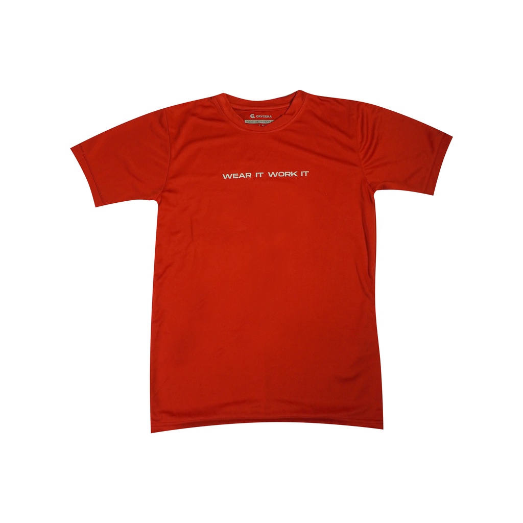 Jual Baju Olahraga/Gym/Workout Traininng Tee Ultimate Red Shopee