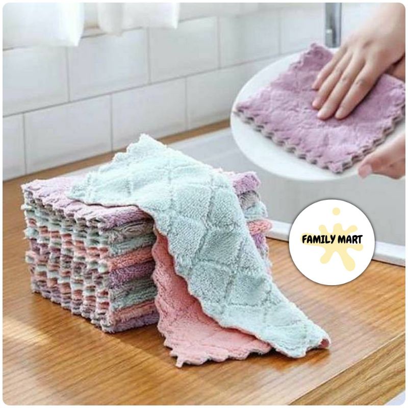KAIN LAP ANTI MINYAK / LAP DAPUR ANTI MINYAK MICROFIBRE