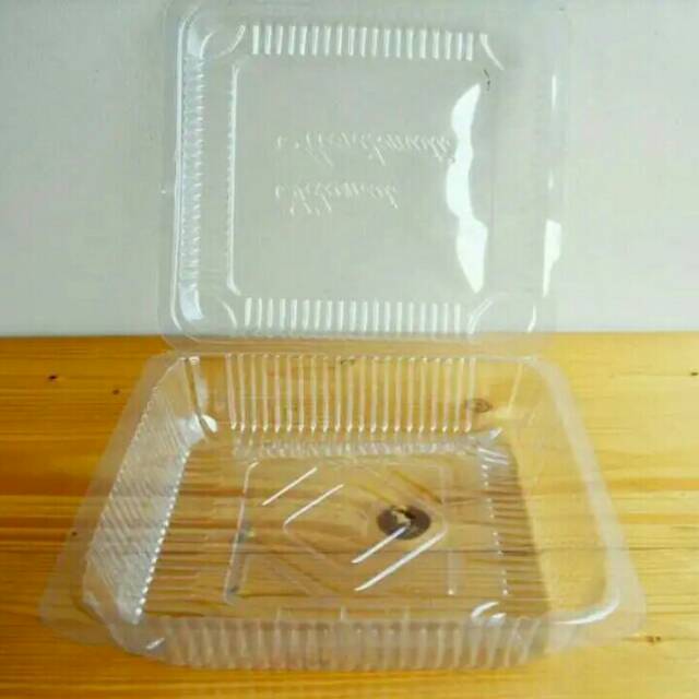 Plastik Mika uk jumbo kotak box tempat mika plastik bening bolu besar