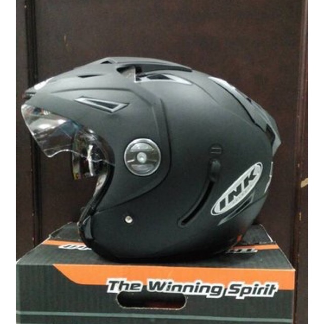 HELM HALF FACE INK T-1 SOLID SERIES