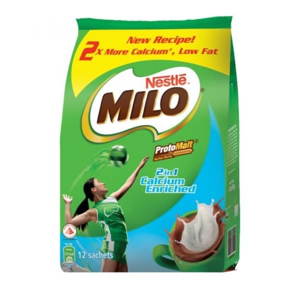 

#HANDCARRY Nestle Milo 2 In 1 Calcium 12sX30g - UFOHCR2078