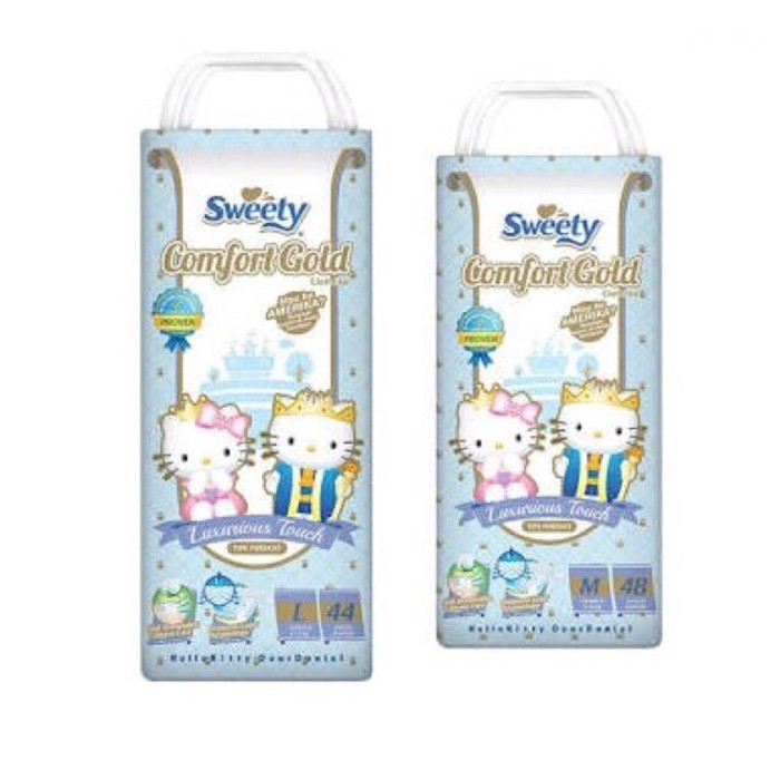 

terlaris Sweety Tape Comfort gold M 48 / L 44 murah