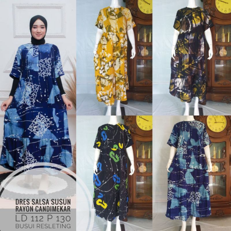 Longdres, dres premium Daster bali, supplier daster, daster solo,  daster pekalongan, grosir daster