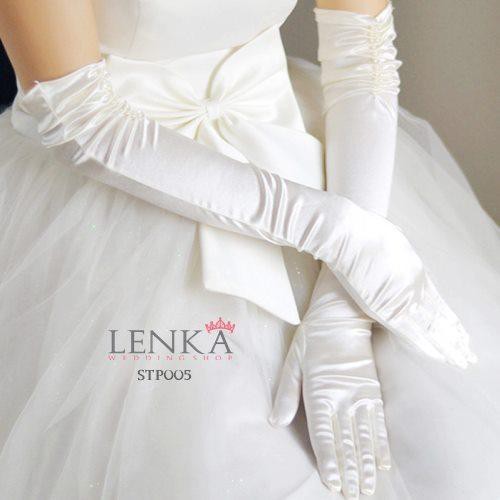 [PALING LARIS] SARUNG TANGAN WANITA PESTA PENGANTIN WEDDING GLOVES STP005