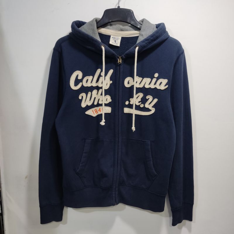 ZIP HOODIE WHO A.U CALIFORNIA
