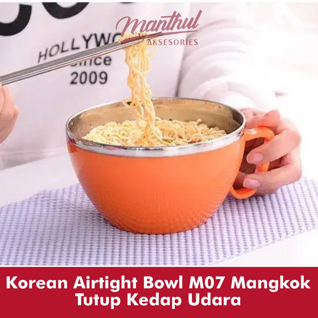 Korean Airtight Bowl M07 Mangkok Tutup Kedap Udara