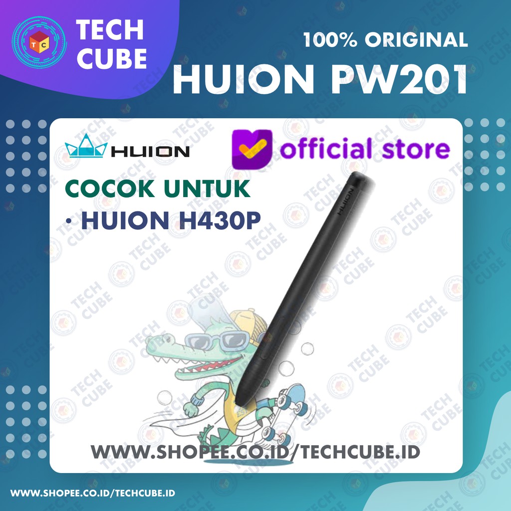 Huion PW201 Battery Free Pen for Digital Graphic Drawing Tablet H430P HST640