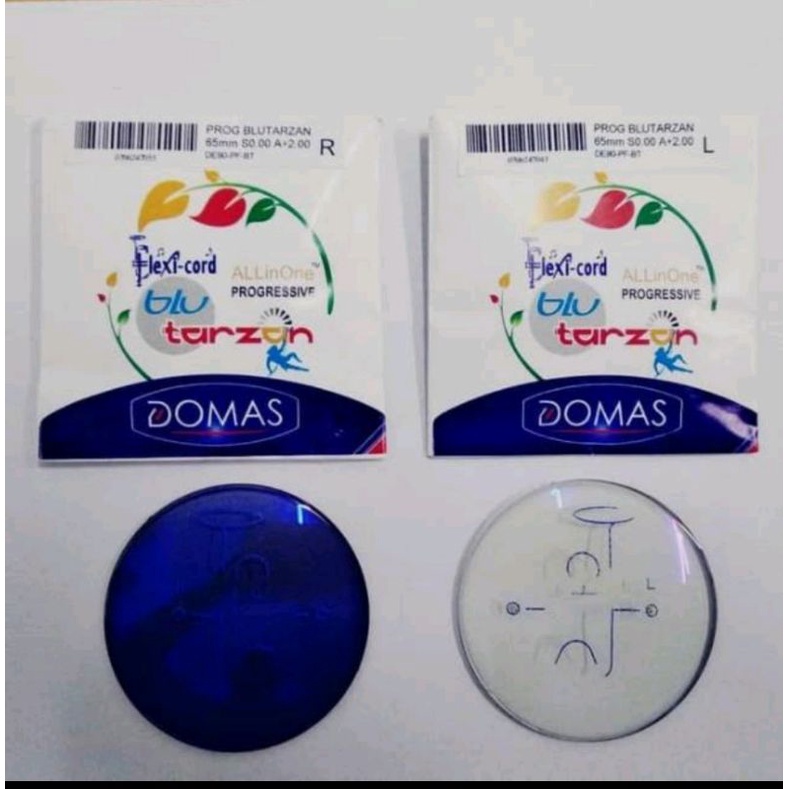 LENSA PROGRESIF NEW BLUETARZAN UV420 BLUEGARD COAT BY DOMAS