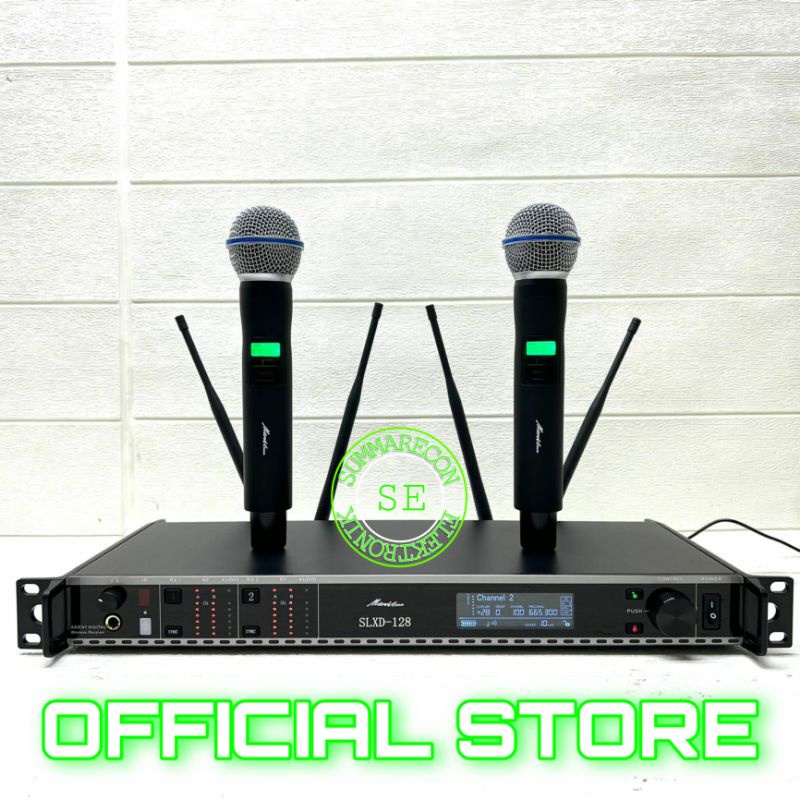 mic wireless micro voice slxd 128 microphone mic karaoke