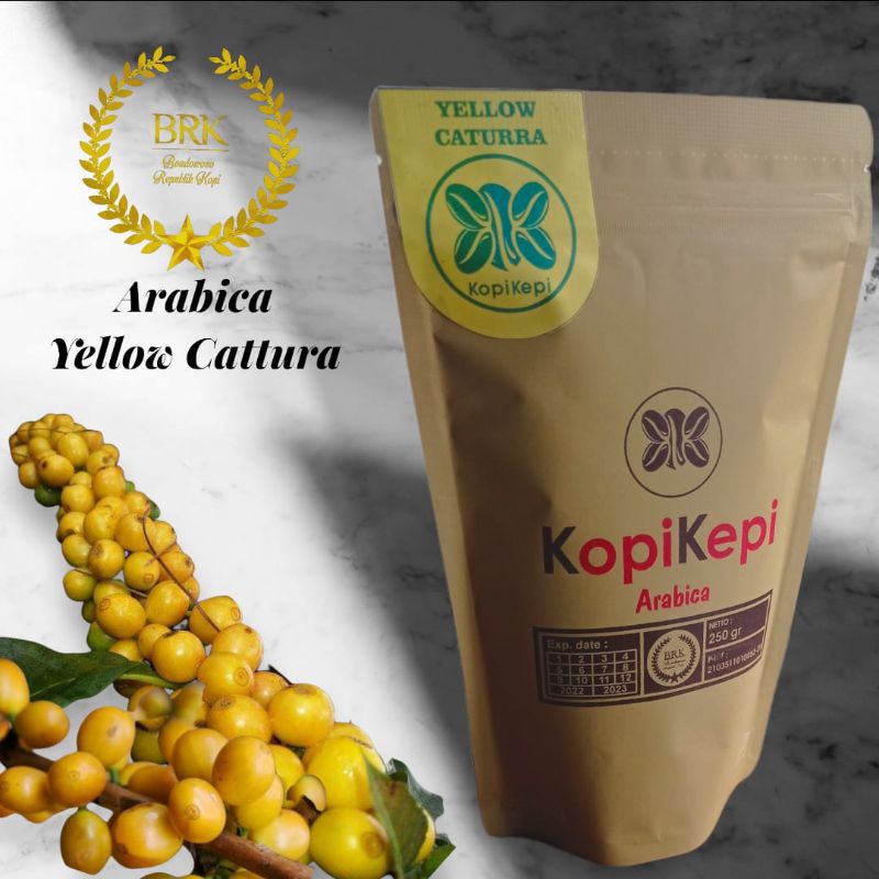 

kopikepi arabika yelow caturra 250gr