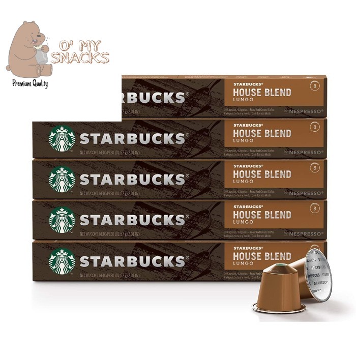 

Starbucks Nespresso Coffee Capsules House Blend (Lungo)