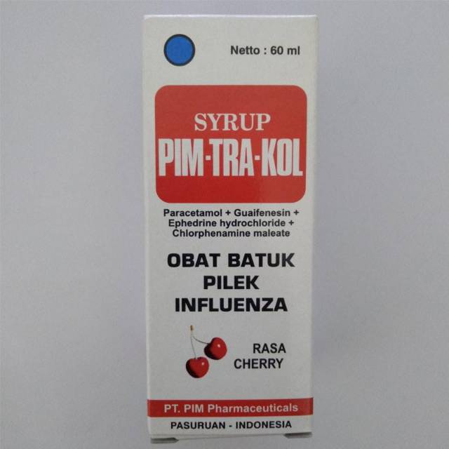 

PimTraKol Sirup Rasa Cherry 60 ml