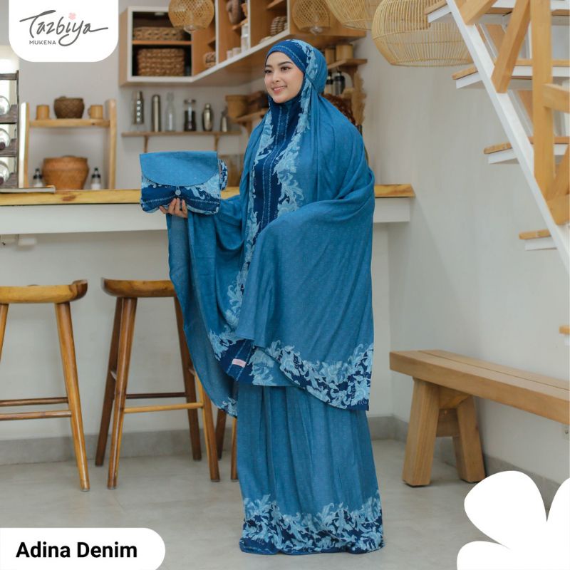 MUKENA TAZBIYA BORDER ADINA SERIES ALLSIZE