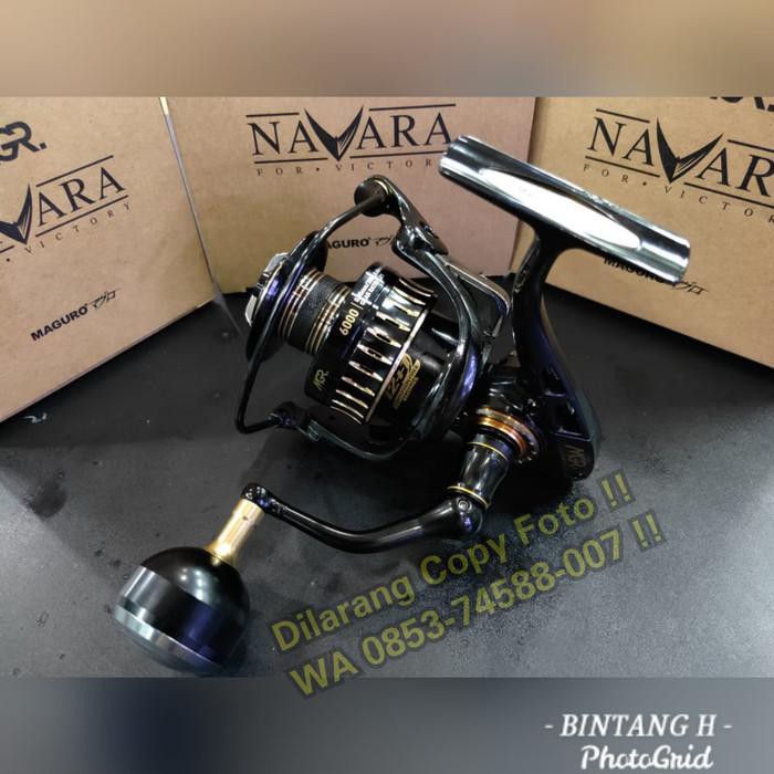 alat pancing mantul habis Reel Maguro Navara 6000 Reel Laut