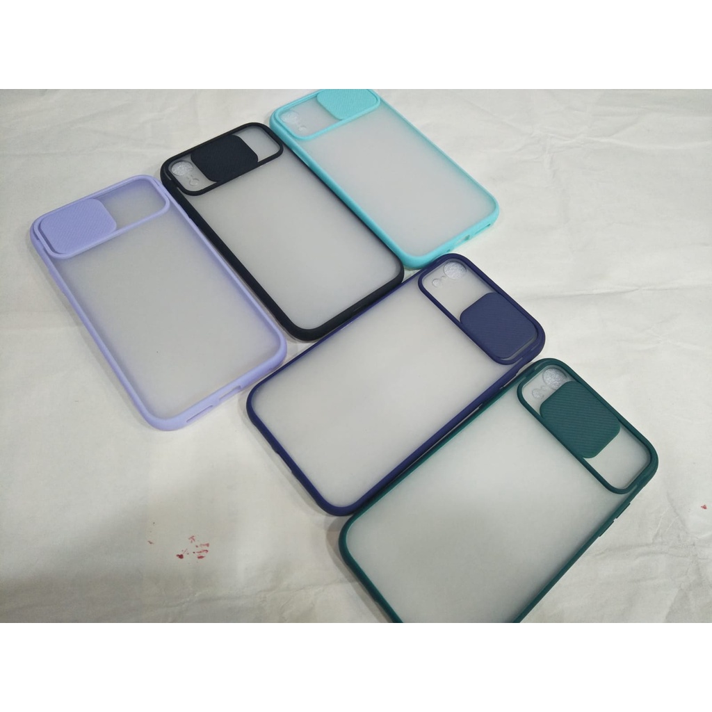 CASE FUZE ATAU SILIKON SLIDE KAMERA IPHONE XR