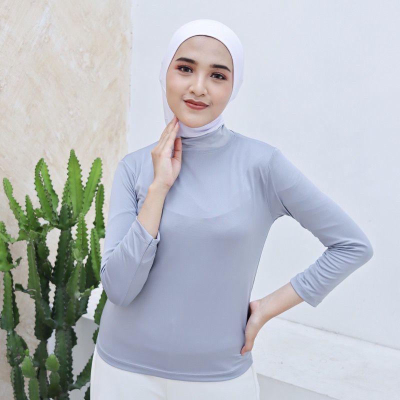 Manset / Inner / Dalaman Baju Basic Lengan Panjang Kaos Jersey Premium