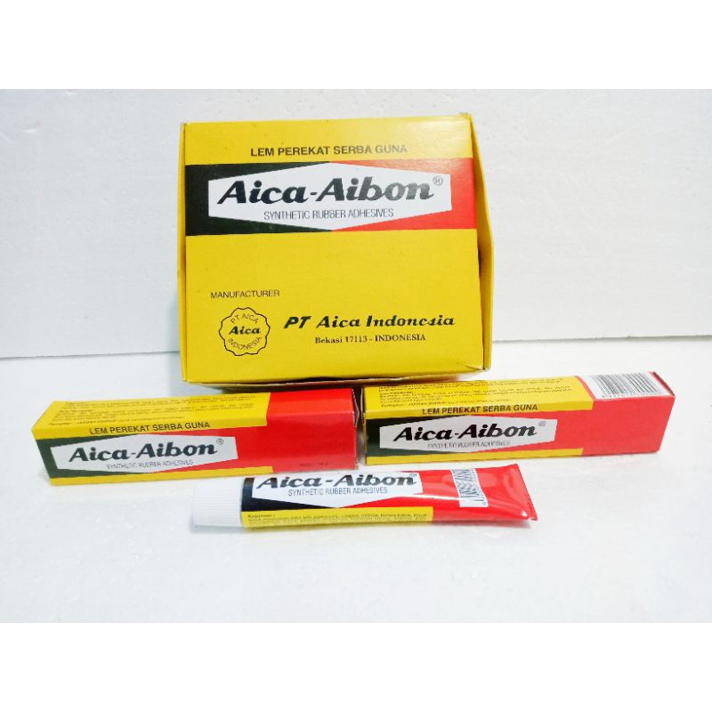 LEM AICA AIBON ORIGINAL 18gr dan 40gr TUBE/100% ORIGINAL