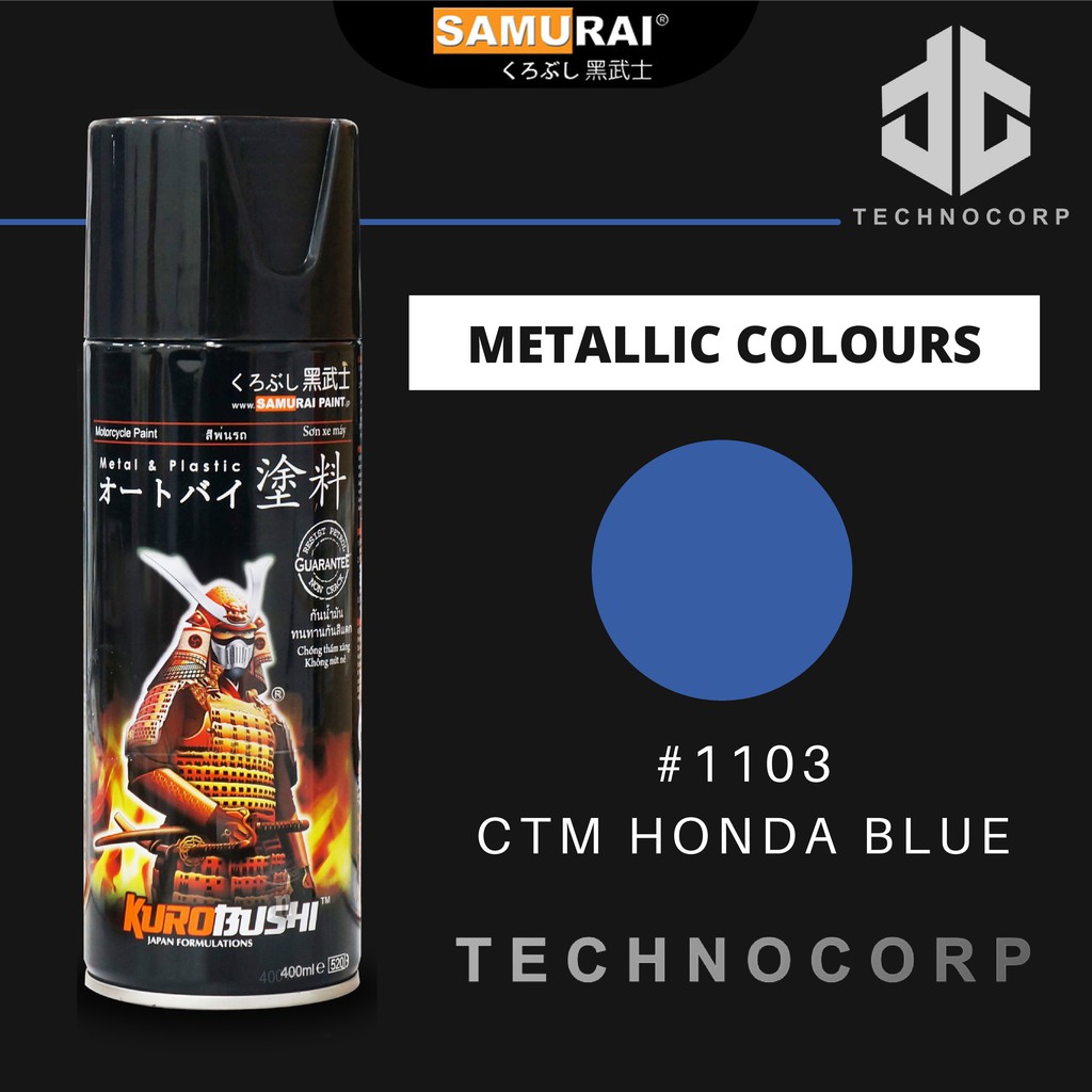 

Cat Semprot SAMURAI PAINT 1103 CTM HONDA BLUE